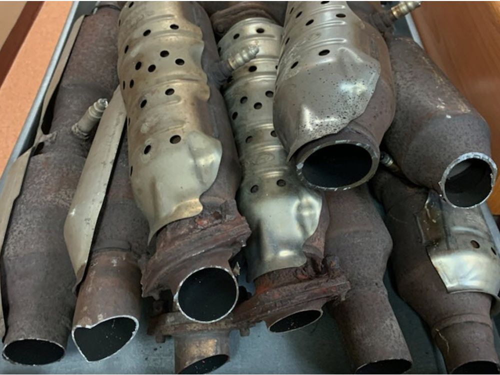 Catalytic converter thefts caught on camera in Longueuil National Post