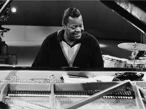 Oscar Peterson in 1963. His life is captured in the biopic Oscar Peterson: Black + White.