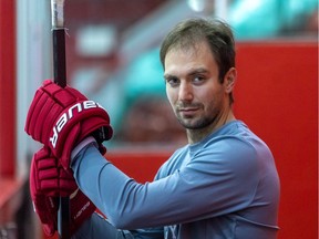 Former Canadiens strength and conditioning co-ordinator Patrick Delisle-Houde, an assistant coach with the McGill Redbirds hockey team, is shown  at McGill University on Wednesday.