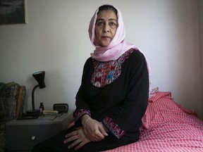 Activist Mahrukh Yusufzai at her apartment in Montreal. In 2017, she fled Afghanistan for her life, and sought refuge in Canada.