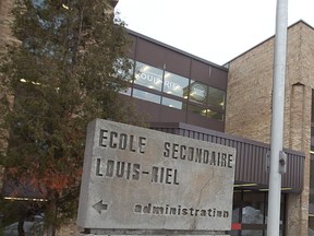Louis-Riel secondary school in Montreal in 2013.
