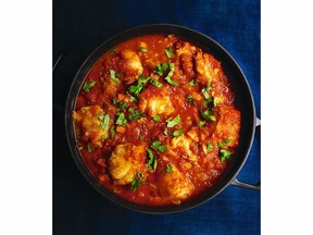 Fear-free fish stew from Cook, Eat, Repeat by Nigella Lawson.