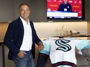 Mitch Garber is a minority owner of the Seattle Kraken expansion team. "The vibe in Seattle is incredible," Garber said. "No team has sold out their season tickets quicker."