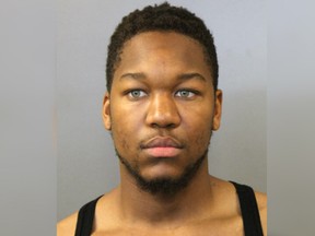 Jeffrey Dimundu-Bellevue, 26, is being sought by Repentigny police in connection with an attempted murder on Sunday, Sept. 26, 2021.