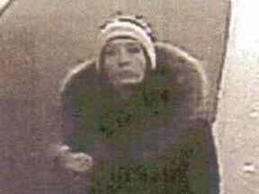 Screengrab from a security camera shows Kim Savard Pichette.