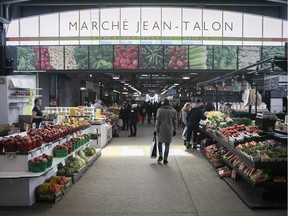 Programs that make fruits and vegetables comparatively more affordable can help people who eat junk food by necessity, Christopher Labos writes. Above: Montreal's Jean-Talon Market.