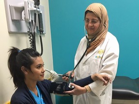 Family physician Sakina Raj says safety has become such a concern that Sehet Medical Clinic is now dealing with new patients wanting an COVID-19 vaccine exemption only on the phone.