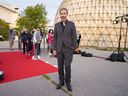Quebec director Denis Villeneuve arrives for the première of Dune at the Toronto International Film Festival on Sept. 11, 2021.