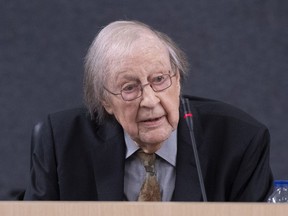 "The choice of an English or French CEGEP is not banal," sociologist-professor emeritus Guy Rocher, 97, told the committee studying Bill 96. "The solution you have found seems rickety, it appears twisted because you wanted to avoid applying Bill 101 to CEGEPs."
