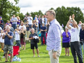 People's Party of Canada Leader Maxime Bernier is making waves in this campaign, garnering as much as 8 per cent support in some national polls, and 4.3 per cent in Quebec. He is in a tight race in Beauce riding against Richard Lehoux of the Conservatives.