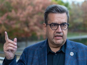 “The (Montreal region) seems to be frozen in time as far as mobility is concerned,” said Coderre, the leader of the Ensemble Montréal party.