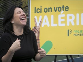 Projet Montréal leader Valérie Plante says the funds raised prove her party has "a large and solid base" of supporters.