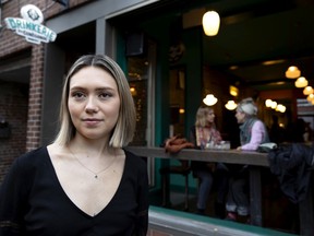 Sophiane Campbell is co-owner of the restaurant and bar, Le Drinkerie. She and her partner are happy to take things one step at a time as Quebec's restrictions are slowly lifted.