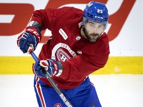 New Canadiens forward Mathieu Perreault and his wife have three children — 5-year-old Violette and 4-year-old twins Hector and Penelope.