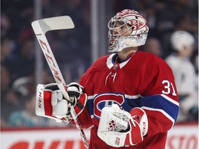 Goalie Carey Price will rejoin the Canadiens on Monday after spending 30 days in the NHL/NHLPA player assistance program.