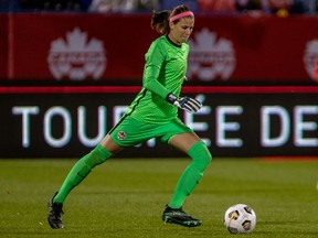 Team Canada goalkeeper Stephanie Labbé overcame injury and anxiety to help her team win a gold medal at the Tokyo Olympics.