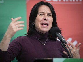Projet Montreal Leader Valérie Plante Plante pledged to create the city’s first carbon-neutral “eco-neighbourhood” for the Hippodrome-Blue Bonnets sector.
