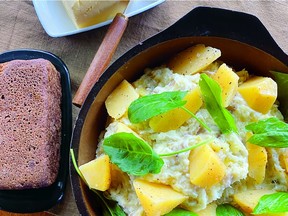 Icelandic Fish Stew is one of the recipes from 30 countries collected in Cooking for Your Kids by  Joshua David Stein. Rye bread is a suggested accompaniment.
