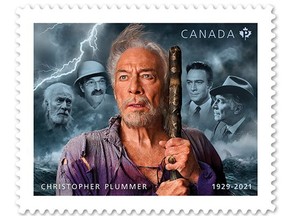 A new Canada Post stamp shows Christopher shows Plummer in a few of his most celebrated roles.