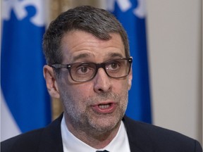 Quebec Conservative Party Leader Éric Duhaime.