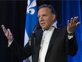 In a message posted to his Facebook page, Premier François Legault said he wants to talk about the post-pandemic period now that people are starting to feel hopeful again.