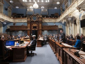 Premier François Legault's speech to the National Assembly, kicking off a new legislative session, was more "pure wind" than "solidity," Robert Libman writes.