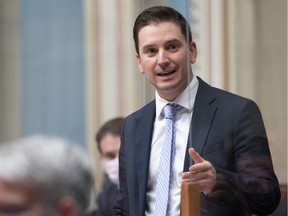 "I am in solution mode to ensure the LGBTQ and the trans community feel at ease with all this," says Quebec Justice Minister Simon Jolin-Barrette.