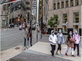 "Restoring activity to pre-pandemic levels is still out of sight" for Montreal’s downtown core, according to the fourth edition of the Montreal City Centre Report.
