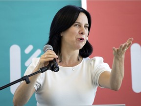 Montreal Mayor Valérie Plante.