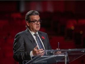 Ensemble Montréal Leader Denis Coderre also discussed how his party would address issues related to the environment, policing and public transit if elected.