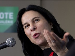 Eighty new police officers will be hired by the end of January if Projet Montréal is re-elected, Valérie Plante said Tuesday during a campaign announcement outlining the party’s top 10 goals for its first 100 days in office in a new mandate.