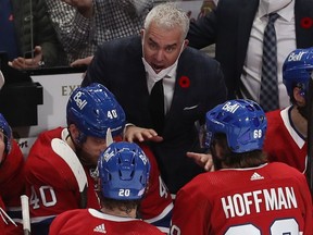 The Canadiens, under head coach Dominique Ducharme, have a 3-10-0 record and rank 29th in the NHL in penalty-killing with a 66 per cent success rate.