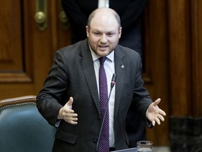 Projet Montréal city councillor Craig Sauvé in 2018.