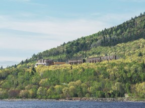 The new Club Med Québec Charlevoix is on the lower slope of Le Massif de Charlevoix, a short slide from the mountain’s riverfront gondola.