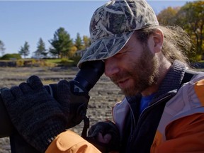 Quebec wildlife biologist Pierre Legagneux, who has been keeping tabs on geese populations over the years, in a documentary titled Nature's Big Year, premiering Friday on CBC-TV's The Nature of Things and streaming, beginning Friday, on CBC Gem.