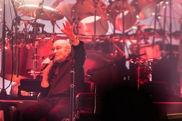 Genesis in concert at the Bell Centre in Montreal on Monday. Nov. 22, 2021.