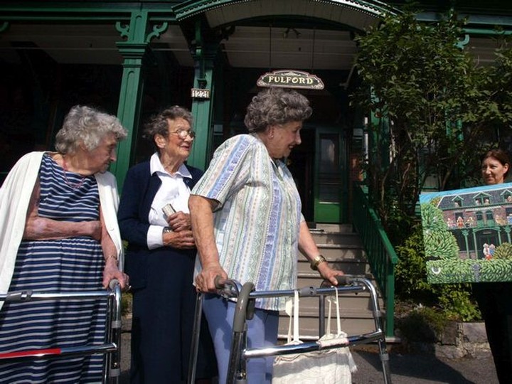  Elderly residents in 2005: For years, Fulford was a happy home, its relatively autonomous residents participating in activities and outings in an atmosphere that was more boarding school than seniors’ home.