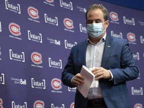 “I took this decision because it was necessary," Geoff Molson said about firing GM Marc Bergevin. "Our start to the season was unacceptable for the Montreal Canadiens and something had to be done to change the direction.”