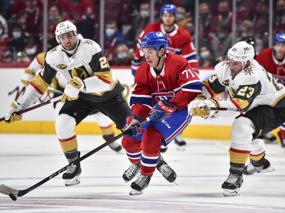 Canadiens Blow 2-0 Lead As Vegas Scores 5 Unanswered Goals | Montreal ...