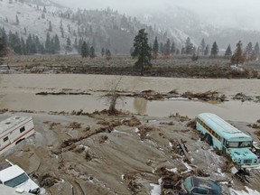 NICOLA VALLEY, B.C.: Photos showing damage in and around the Shackan First Nation Reserve in B.C.'s Nicola Valley following the the November 2021 storms and floods.