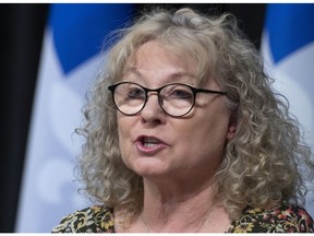 Quebec seniors minister Marguerite Blais has been on sick leave since Oct. 29.