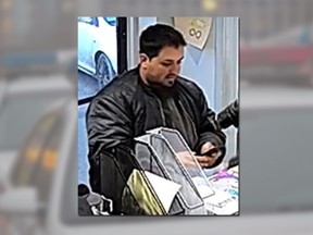 Longueuil police are seeking a suspect connected with a stabbing Nov. 22 in a business on Breton St.