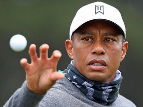 Tiger Woods, at the 2020 PGA Championship on Aug. 4, 2020 in San Francisco, Calif.