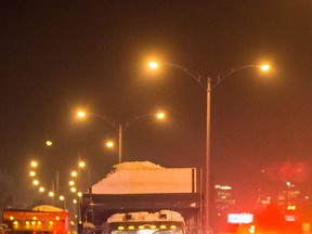 Most street lights on Quebec roadways are high-pressure sodium or metal-halide bulbs. These will be replaced by LED bulbs over the next six years.