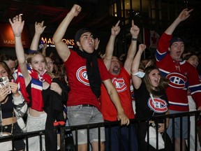 Canadiens fans enjoyed their team's run to the Stanley Cup final last season. The public's passion for the team helps drive ticket and merchandise sales and helps increase the value of the club.