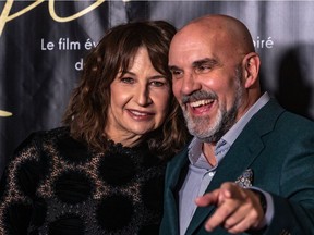Valérie Lemercier (with co-star Sylvain Marcel) plays the title character at all stages of her life in the Céline Dion-inspired film Aline.