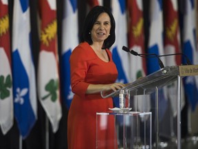 "The presentation of the budget may seem to come at an ... inopportune time, but I think it is very important that we carry out this exercise in transparency," Montreal Mayor Valérie Plante said at a press conference via Zoom on Wednesday.