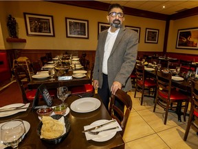 Rajiv Chopra, the owner of Sahib Indian restaurant in Pointe-Claire, says he is facing eviction from his location on Hymus Blvd. after nearly 20 years.