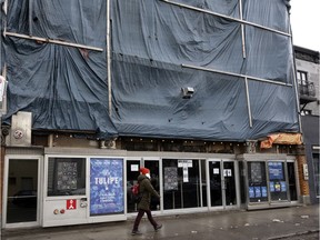 The building in which La Tulipe is located, on Papineau St. above Mont-Royal Ave., has been a performance venue since 1913, according to the group that owns it.