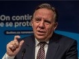“Between now and Saturday, we’re letting people who absolutely want to gather as 10 to do it, however I invite all Quebecers who are able to delay these parties to do it,” Premier François Legault said Wednesday.
